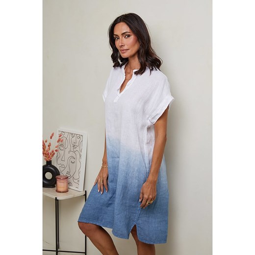 Le Monde Du Lin sukienka mini na wiosnę 