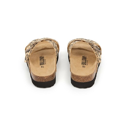 Klapki damskie Billowy bez zapięcia w nadruki płaskie 