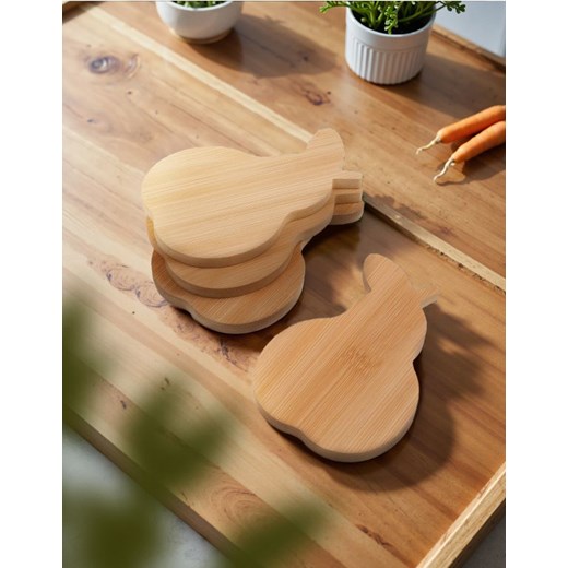 Sinsay - Podkładka pod kubek 4 pack - beżowy ze sklepu Sinsay w kategorii Podkładki na stół - zdjęcie 179484398