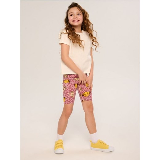 Sinsay - Legginsy The Lion King - beżowy - id: 205EB-80X - marki Sinsay - 179484505 Sinsay - Legginsy The Lion King - beżowy ze sklepu Sinsay w kategorii Spodenki dziewczęce - zdjęcie 179484505
