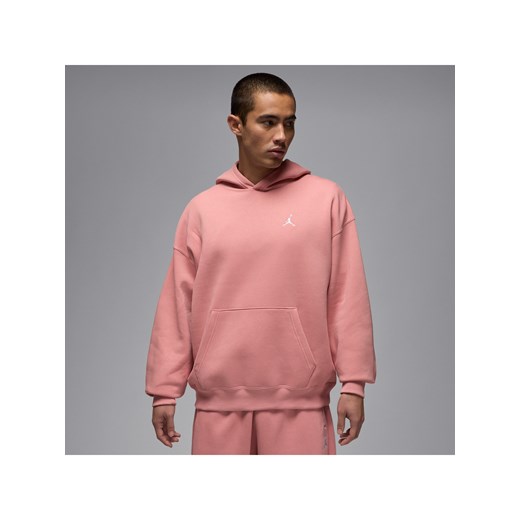 Męska bluza z kapturem o kroju oversize Jordan Brooklyn Fleece - Różowy ze sklepu Nike poland w kategorii Bluzy męskie - zdjęcie 179485035