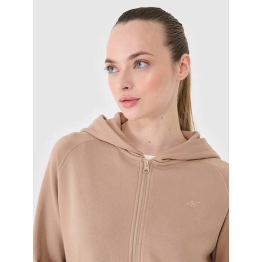Bluza damska 4F beżowa sportowa