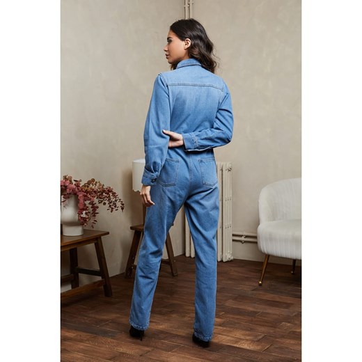 Joséfine Kombinezon dżinsowy &quot;Ramy&quot; w kolorze błękitnym Joséfine L okazja Limango Polska
