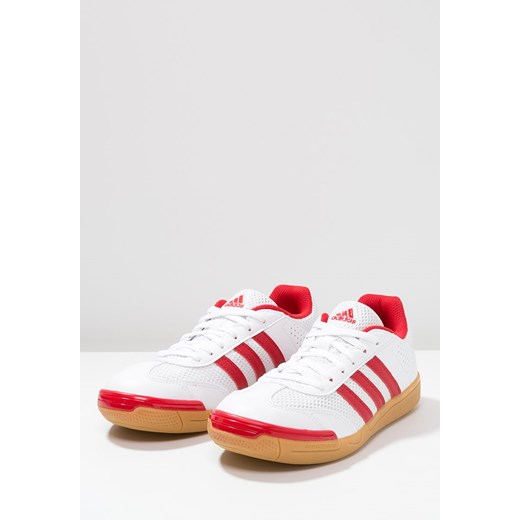 adidas Performance KANBAKI Obuwie do piłki ręcznej white/scarlet red zalando brazowy skóra ekologiczna A