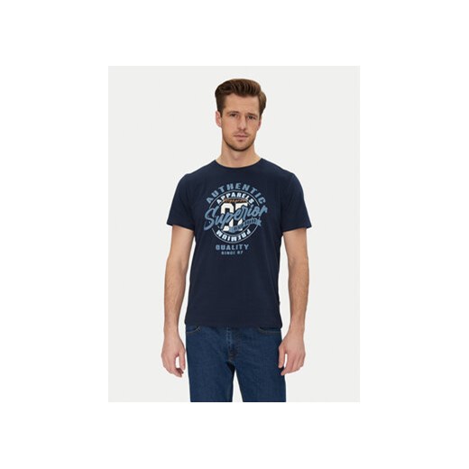 BLEND t-shirt męski niebieski 