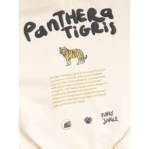 Reserved - Bluza z kapturem - złamana biel Reserved 134 (8 lat) Reserved