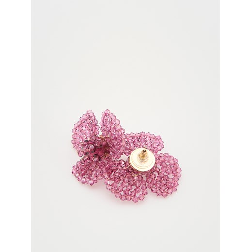 Reserved - Kolczyki kwiaty - fioletowy Reserved ONE SIZE Reserved