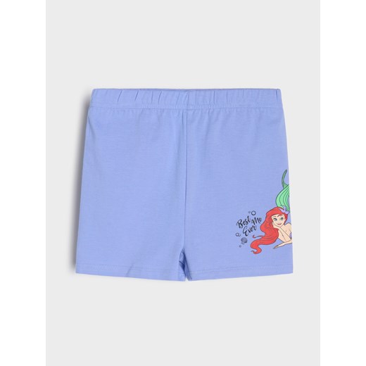 Sinsay - Szorty 2 pack Disney Princess - niebieski Sinsay 122 Sinsay