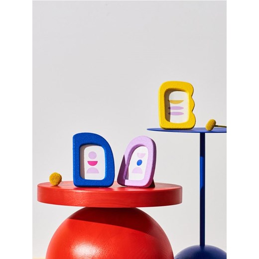 Sinsay - Strukturalne ramki na zdjęcia 3 pack - wielobarwny ze sklepu Sinsay w kategorii Ramki na zdjęcia - zdjęcie 179493068