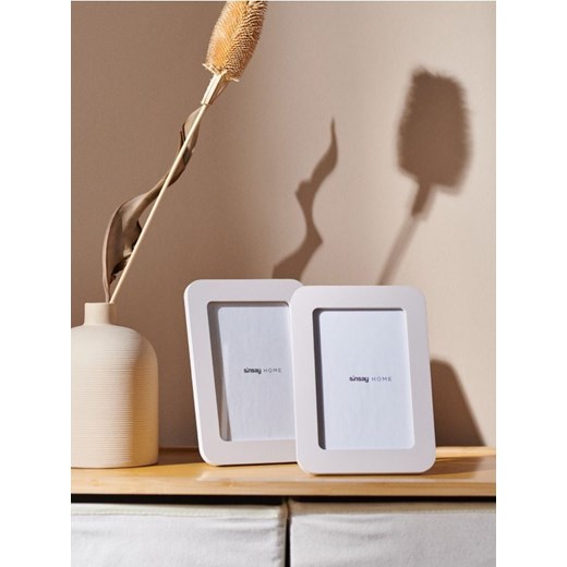 Sinsay - Ramki na zdjęcia 2 pack - beżowy Sinsay One Size Sinsay