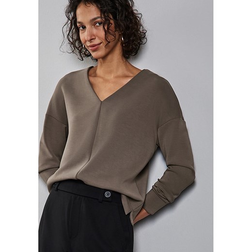 Street One Bluza w kolorze brązowym ze sklepu Limango Polska w kategorii Bluzy damskie - zdjęcie 179494159