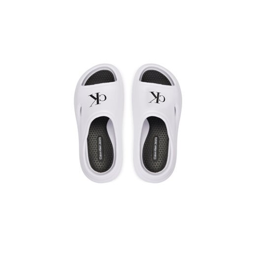 Calvin Klein Jeans Klapki V3X0-80930-0083 M Biały 34_35 MODIVO