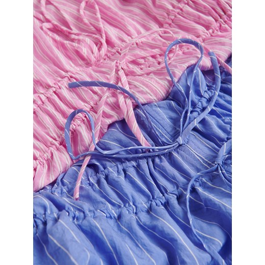 Reserved - Bluzka w paski - niebieski Reserved XS Reserved