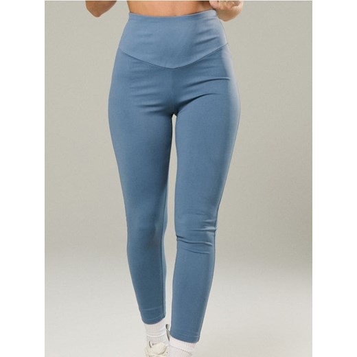 Sinsay - Legginsy sportowe Gym Hard - niebieski ze sklepu Sinsay w kategorii Spodnie damskie - zdjęcie 179500505