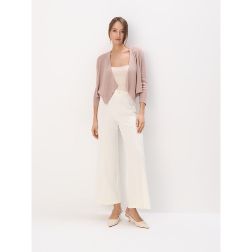 Mohito - Kardigan z metalizowaną nitką - sand Mohito L Mohito