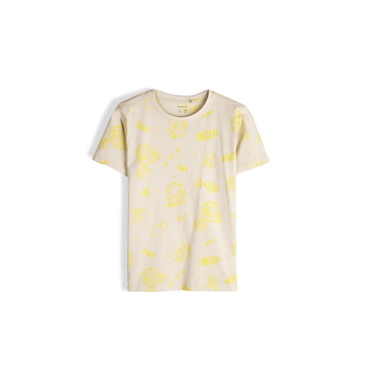 GATE Bawełniana koszulka z nadrukiem 8Y ze sklepu gateshop w kategorii T-shirty chłopięce - zdjęcie 179501548