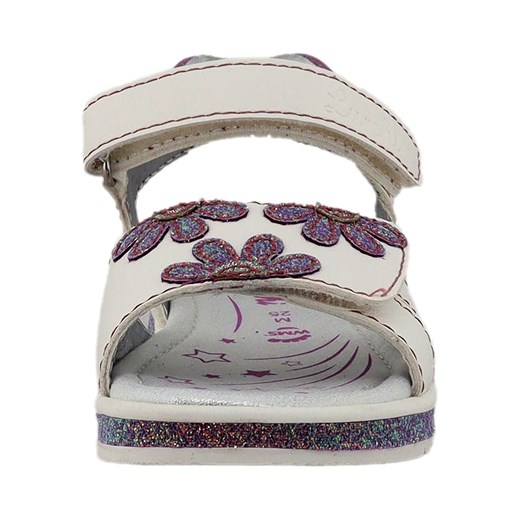 Lurchi Sandały "Candy" w kolorze biało-fioletowym Lurchi 34 promocyjna cena Limango Polska