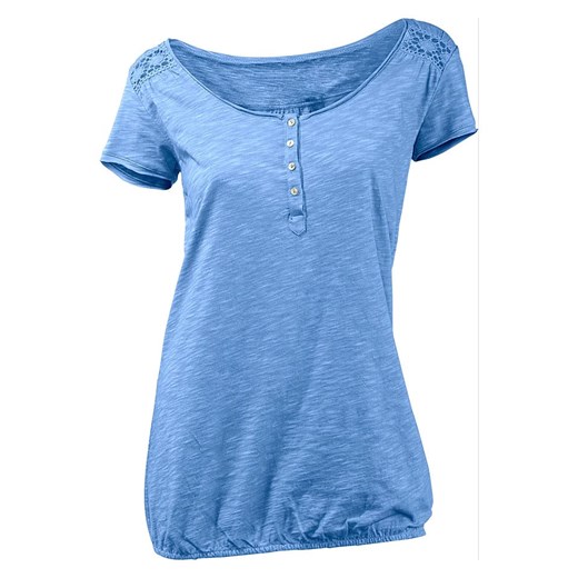 Heine Bluzka w kolorze niebieskim Heine 42 Limango Polska wyprzedaż