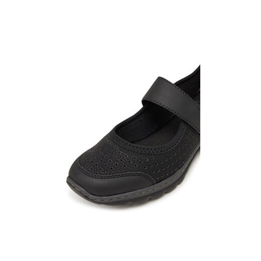 Rieker Półbuty L32B5-00 Czarny Rieker 39 MODIVO