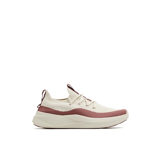 Cropp - Sportowe dwukolorowe sneakersy - beżowy ze sklepu Cropp w kategorii Buty sportowe męskie - zdjęcie 179505068