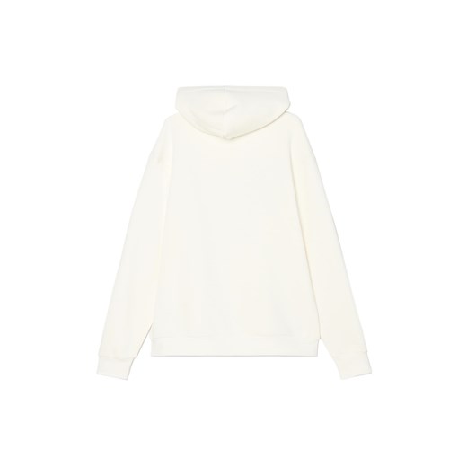 Cropp - Kremowa bluza z artystycznym nadrukiem - kremowy Cropp XXL Cropp
