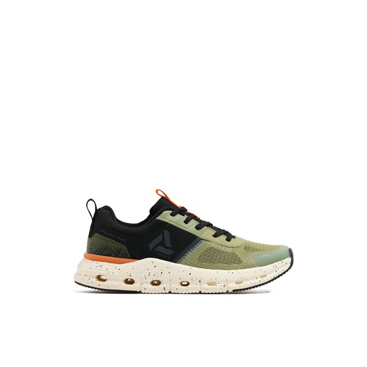 Cropp - Kolorowe sneakersy z efektem reflective - zielony ze sklepu Cropp w kategorii Buty sportowe męskie - zdjęcie 179505167