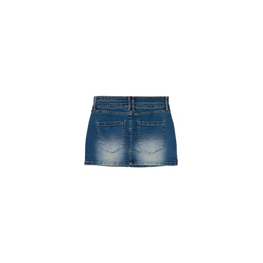 Cropp - Jeansowa spódnica mini w stylu vintage - niebieski Cropp S Cropp