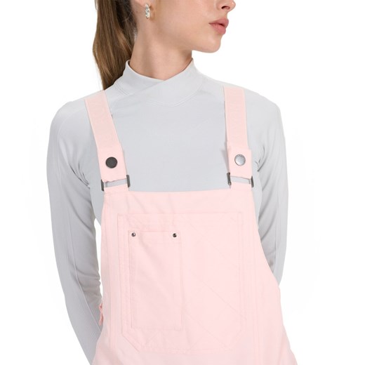 Damskie spodnie narciarskie Roxy Rideout Rib Pants - różowe Sportstylestory.com