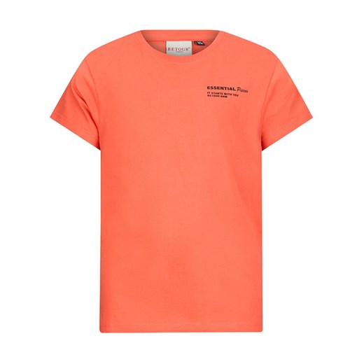 Retour Koszulka &quot;Elwin&quot; w kolorze pomarańczowym ze sklepu Limango Polska w kategorii T-shirty chłopięce - zdjęcie 179509198