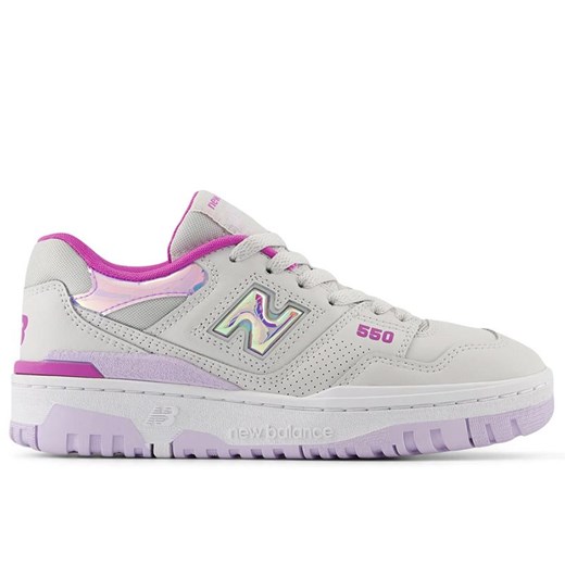 Buty młodzieżowe New Balance GSB550HG - szare ze sklepu streetstyle24.pl w kategorii Buty sportowe damskie - zdjęcie 179509216