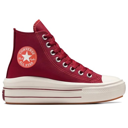 Buty Converse Chuck Taylor All Star Move Archival Athletics A12586C - czerwone ze sklepu streetstyle24.pl w kategorii Trampki damskie - zdjęcie 179509217