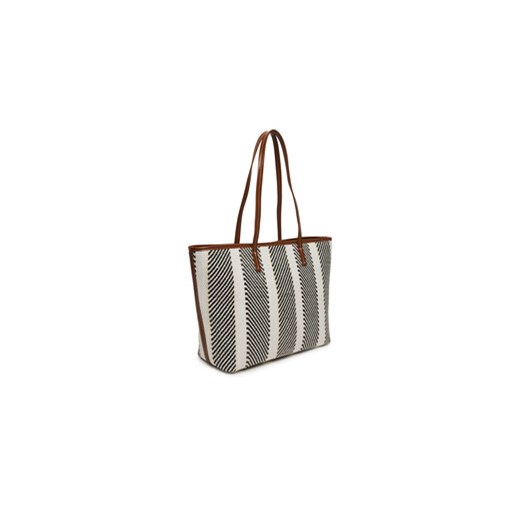 Shopper bag Nine West wielokolorowa z nadrukiem 