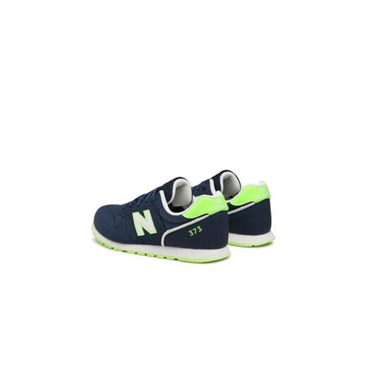 New Balance buty sportowe damskie w stylu casual płaskie na wiosnę sznurowane 