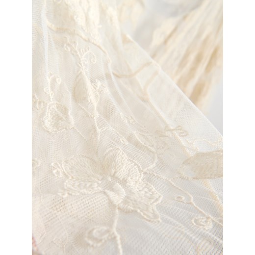 Reserved - Długa narzutka plażowa - kremowy Reserved M Reserved