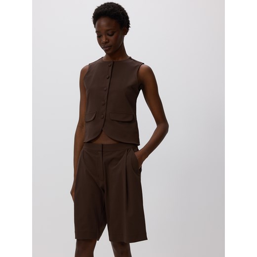 Szorty Reserved casualowe z elastanu 