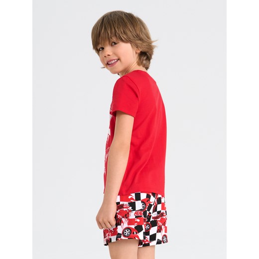 Sinsay - Piżama dwuczęściowa Hot Wheels - czerwony Sinsay 116 Sinsay