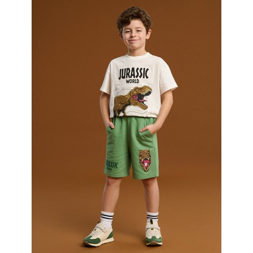 Sinsay - Szorty Jurassic World - green spruce Sinsay 122 Sinsay