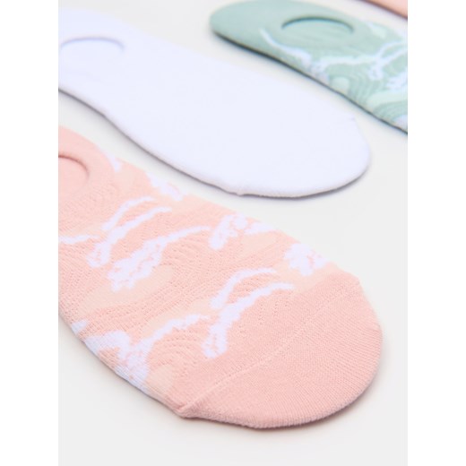 Sinsay - Skarpetki stopki 5 pack - wielobarwny Sinsay 36/38 Sinsay