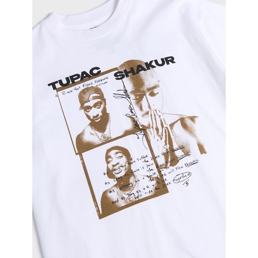 Sinsay - Koszulka 2 Pac - biały Sinsay 170 Sinsay