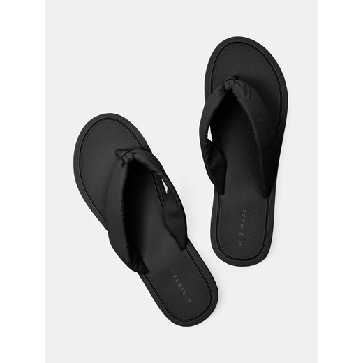 Sinsay - Japonki - czarny Sinsay 38 Sinsay