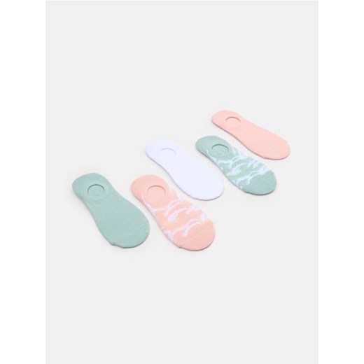 Sinsay - Skarpetki stopki 5 pack - wielobarwny ze sklepu Sinsay w kategorii Skarpetki damskie - zdjęcie 179513896