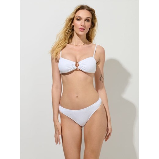 Sinsay - Góra od bikini - kremowy Sinsay XS Sinsay