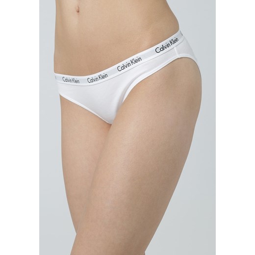 Calvin Klein Underwear CAROUSEL Figi white zalando bezowy bez wzorów/nadruków