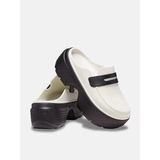 Crocs Chodaki &quot;Stomp&quot; w kolorze biało-czarnym Crocs 39/40 Limango Polska wyprzedaż