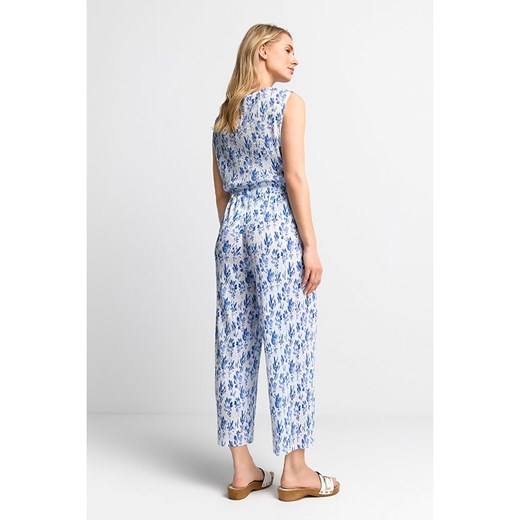 Rich &amp; Royal Spodnie w kolorze biało-niebieskim Rich & Royal M promocja Limango Polska