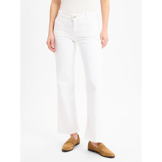 Cambio Dżinsy bootcut - Tess Kobiety Bawełna biały jednolity Cambio 42 vangraaf