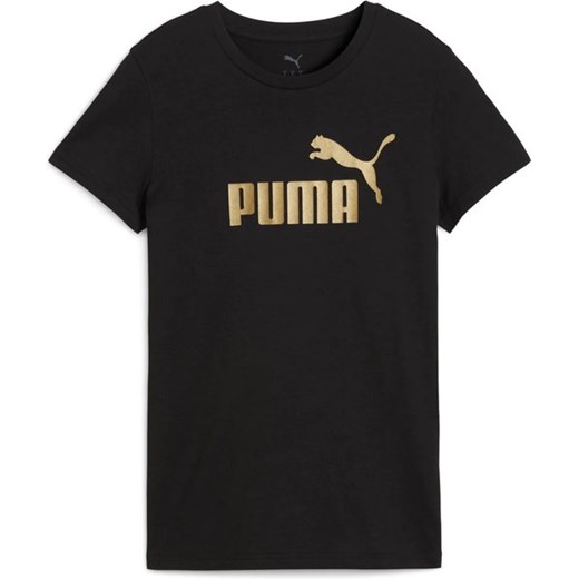 Koszulka damska Ess Metallic No.1 Logo Tee Puma ze sklepu SPORT-SHOP.pl w kategorii Bluzki damskie - zdjęcie 179522798