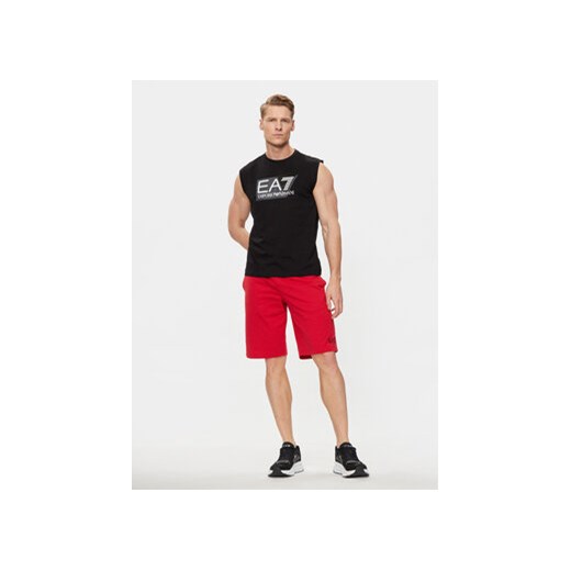 EA7 Emporio Armani T-Shirt 3DPT80 PJ02Z 1200 Czarny Regular Fit XL MODIVO