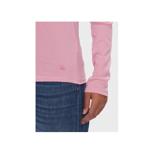 United Colors Of Benetton Bluzka 3GA2E4245 Różowy Regular Fit United Colors Of Benetton XS MODIVO