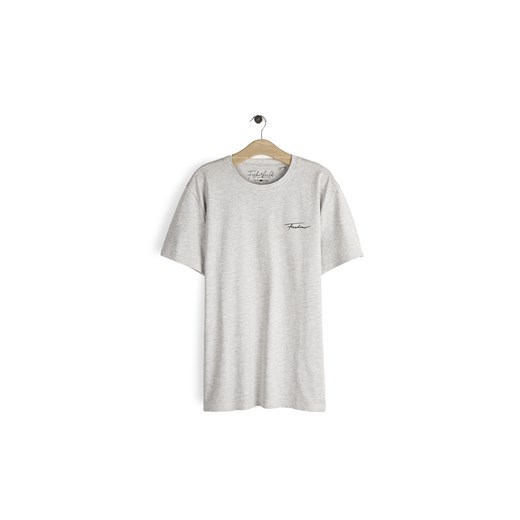 GATE Bawełniana koszulka z wypukłym napisem S ze sklepu gateshop w kategorii T-shirty męskie - zdjęcie 179529938